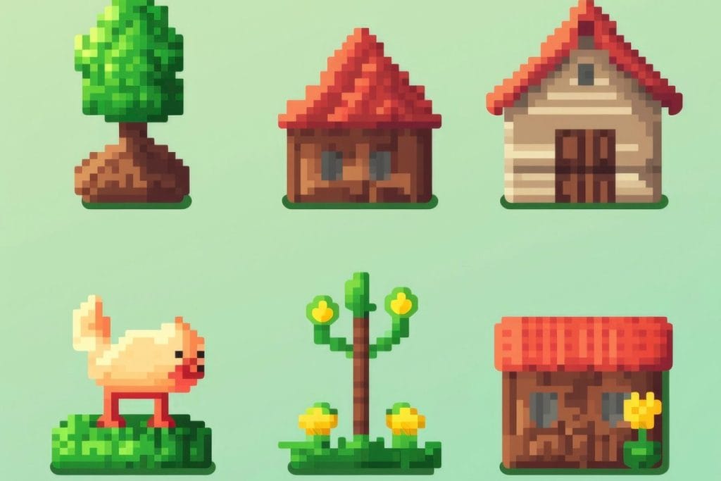 maison village minecraft
