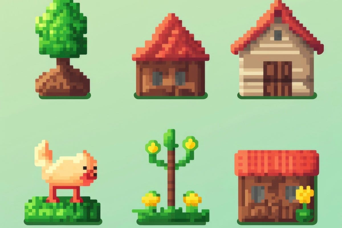 maison village minecraft